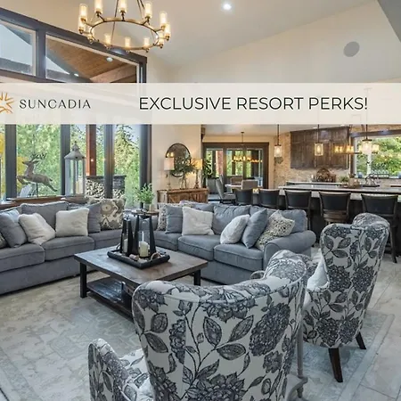 Suncadia 4 Bdrm Home In The Heart Of The Mountains